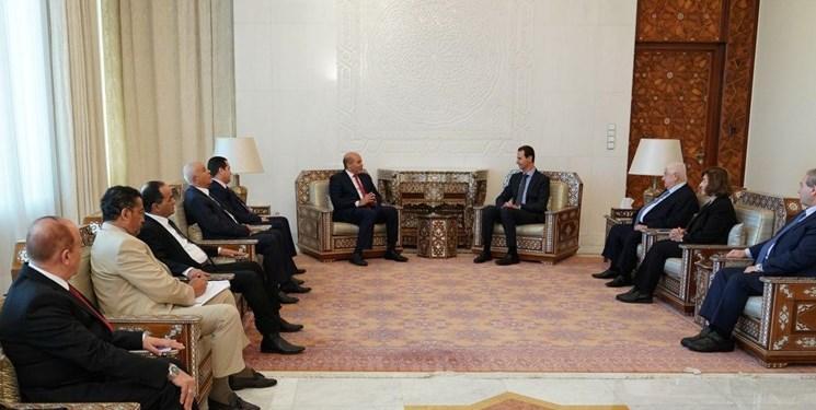 دیدار هیأت شرق لیبی با بشار اسد