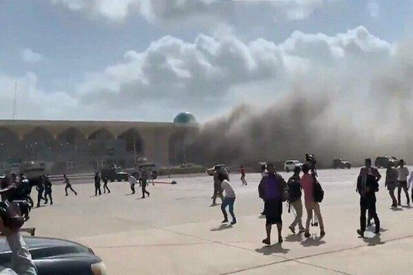 حملات گسترده جنگنده های سعودی به صنعاء، وقوع انفجار