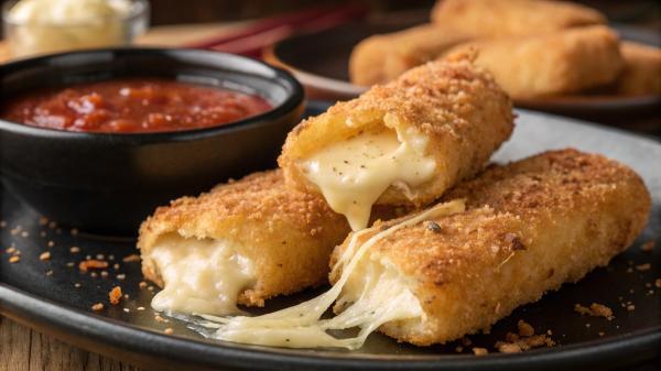 طرز تهیه پنیر موزارلا سوخاری؛ کش دار، طلایی و حرفه ای